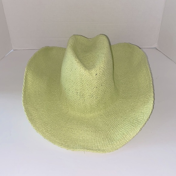 Universal Thread Lime Green Wired Brim Women's Hat - Picture 1 of 5